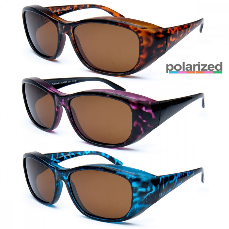 BM Polarized Pull-On Sunglasses 5017D