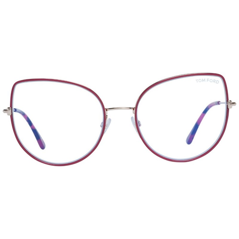 Tom Ford Ladies Optical Frame Blue Filter FT5614-B 075 55